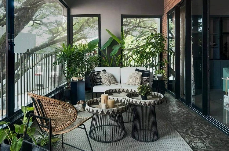 Desain interior rumah natural, Sumber: work-tops.com