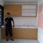 Foto di depan kitchen set di tempat klien