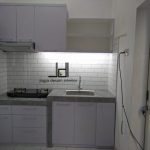 Hasil akhir pembuatan kitchen set Wates untuk ibu Winda