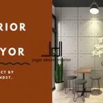 Interior cafe kopiyor di Sleman