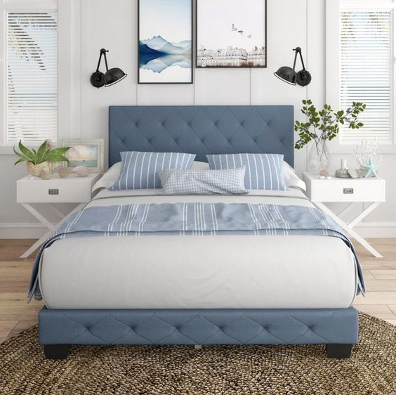 Desain Bahan Spring Bed Elegan dan Modern, Sumber: Pinterest/@arcoh.store