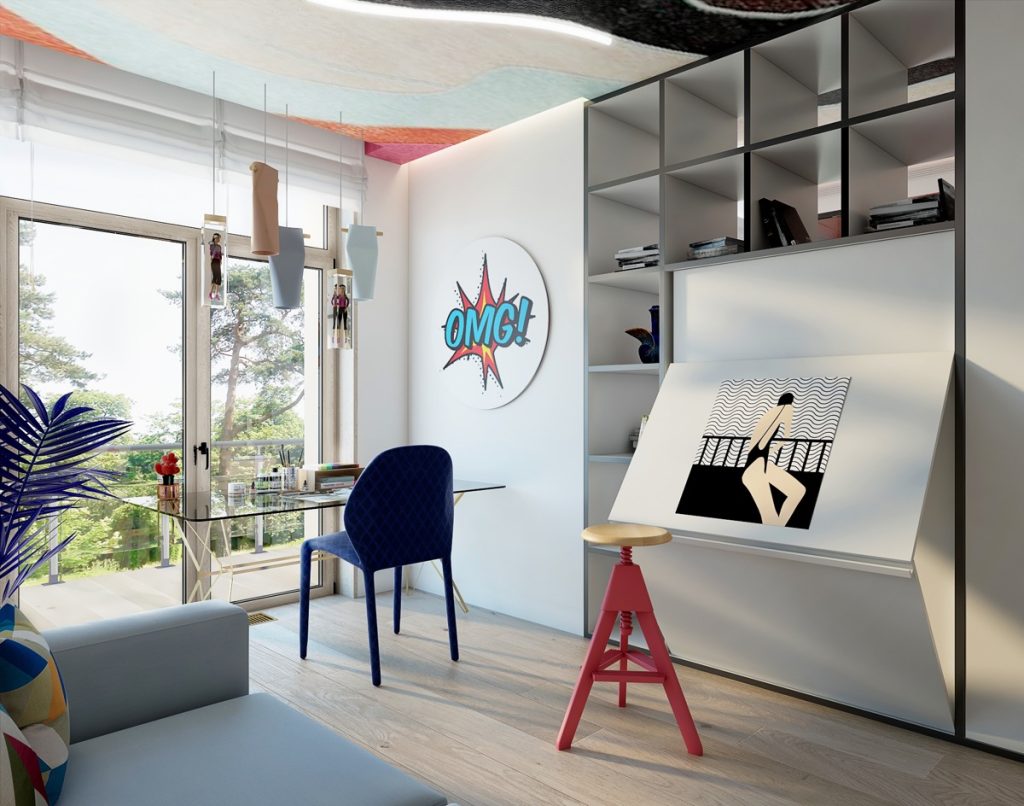 Perhatikan kualitas udara dan pencahayaan dalam desain ruang kerja dirumah. Sumber Unsplash