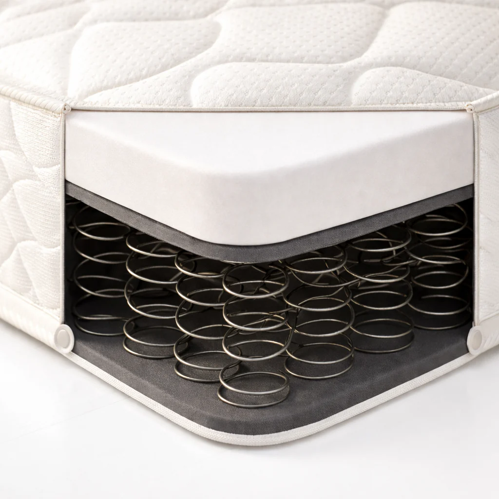 Springbed dengan model bonnel spring