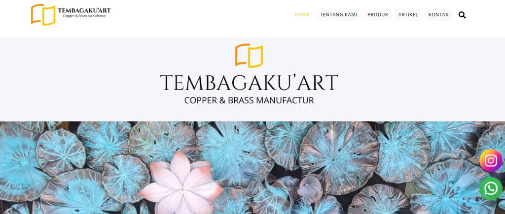 Website Tembaga Art